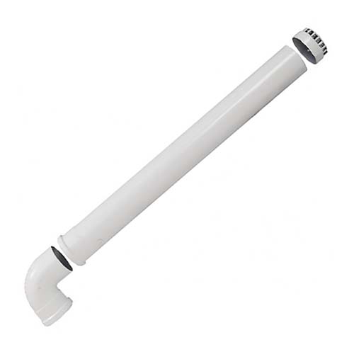 7719001397 - CODO 90° + TRAMO 750 MM + REJILLA SALIDA 80/100 AZ 228 7719001397 - CODO 90° + TRAMO 750 MM + REJILLA SALIDA 80/100 AZ 228
